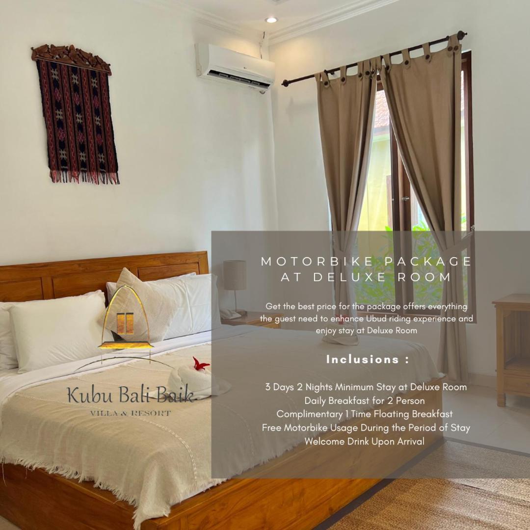 Kubu Bali Baik Villa & Resort - Chse Certified Ubud Exterior foto
